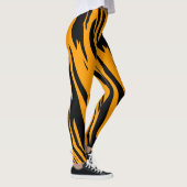 Leggings de lignes de tigres : Style et confort de (Droite)