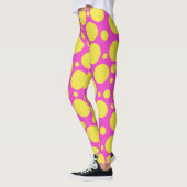 Leggings de limonade rose Pointe (Gauche)
