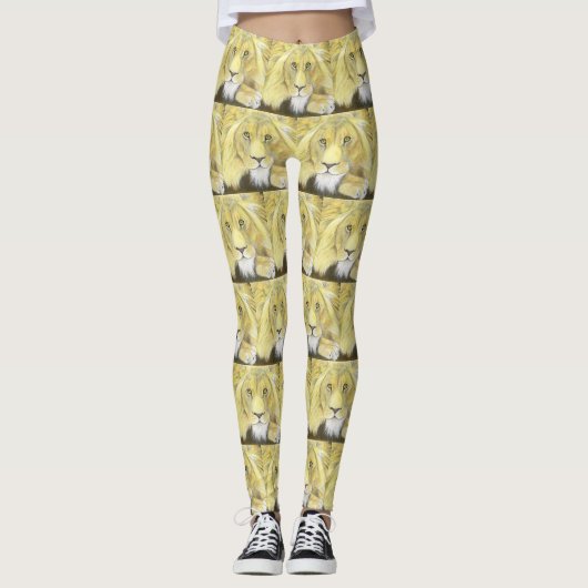 Leggings de Lion d'Afrique (Devant)