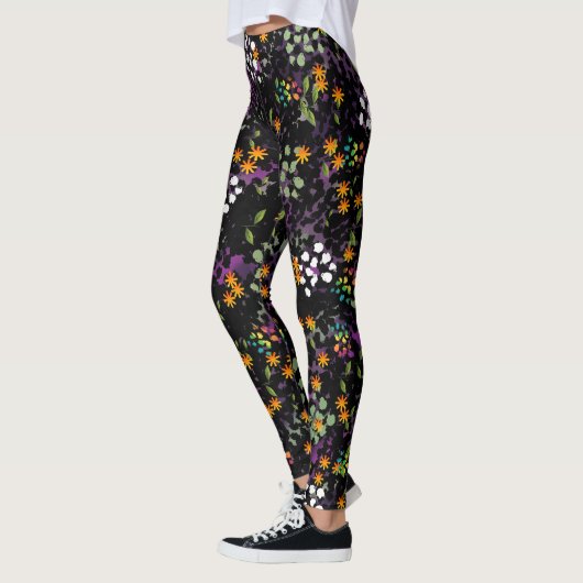 Leggings de lit de fleurs (Gauche)