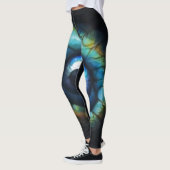 Leggings de l'oeil du dragon bleu (Gauche)