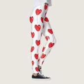leggings de lollipop à coeur rouge (Droite)