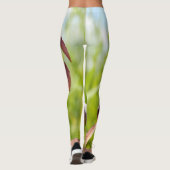 Leggings de l'orchidée de langue (Dos)