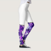 Leggings de losange pourpre (Droite)
