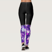 Leggings de losange pourpre (Dos)