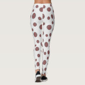 Leggings de machines rouges (Dos)