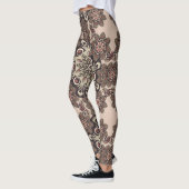 leggings de mandala à fleurs (Gauche)