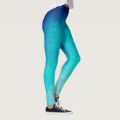 Leggings de Mandala bleu (Droite)