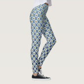 Leggings de marguerite Blanc Fleur sauvage de marg (Droite)
