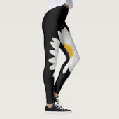 Leggings de marguerite noire (Droite)