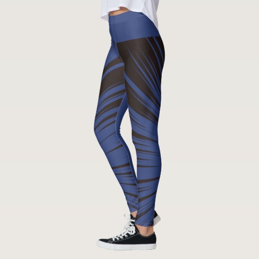 Leggings de mât d'explosion bleu (Gauche)