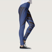 Leggings de mât d'explosion bleu (Droite)