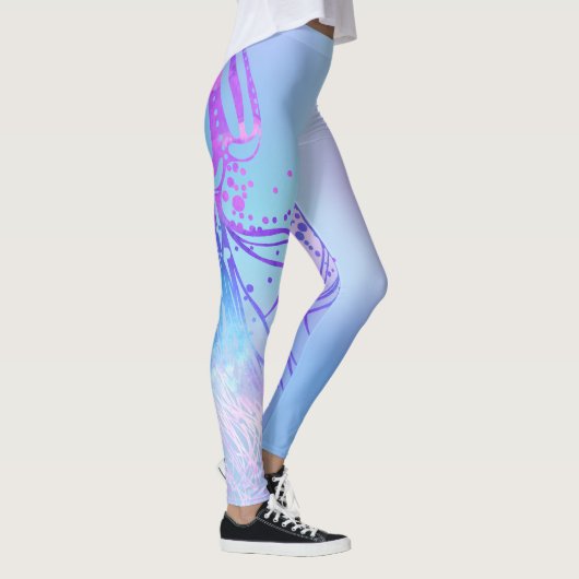 Leggings de méduses psychédéliques (Droite)
