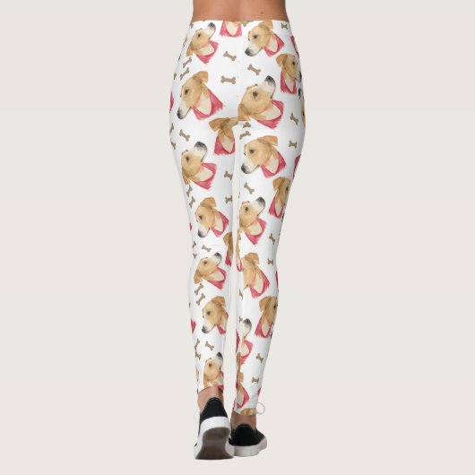 Leggings de mélange de boîtes (Dos)