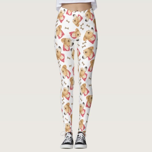 Leggings de mélange de boîtes (Devant)