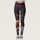 Leggings De mignons petits elfes sombres. (Devant)