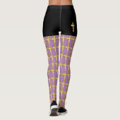 Leggings de mode Christian Cross Pop (Dos)