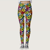 Leggings de mode de la pop de football (Devant)