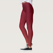 Leggings de mode en Bourgogne (Gauche)