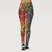 Leggings de mode en mosaïque de verre (Dos)