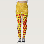 Leggings de mode LIPS (Devant)