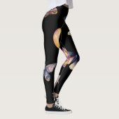 Leggings de mode noirs pour femmes Crystals & Moth (Droite)