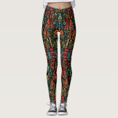 Leggings de mode Pop Abstrait Extraordinaire (Devant)