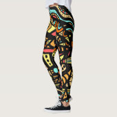 Leggings de mode pop Abstraite (Gauche)