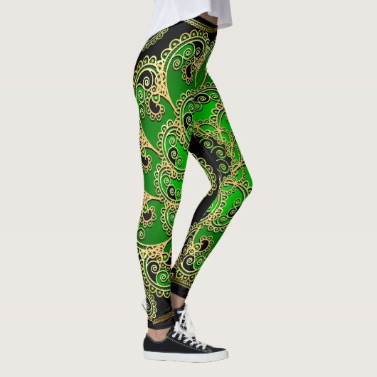 Leggings de mode Pop Ornate (Droite)
