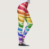 Leggings de mode Rainbow Pop sophistiqués (Droite)