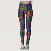 Leggings de mode Tiki Pop (Devant)