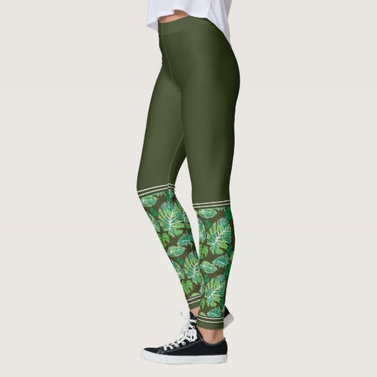Leggings de Monstera Frosted (Gauche)