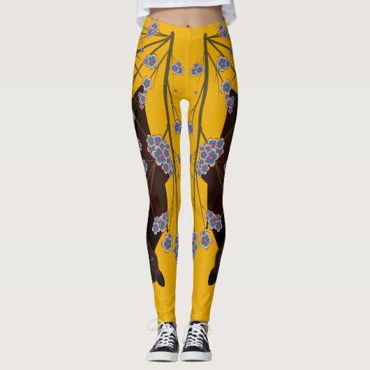 Leggings de moutarde de renard volant (Devant)