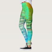 Leggings de mouvement aquatique (Gauche)