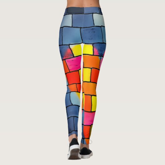 Leggings de mur de briques (Dos)
