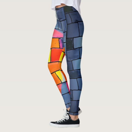 Leggings de mur de briques (Gauche)