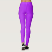 Leggings de néon violet (Dos)