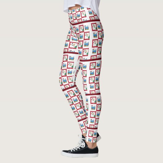 Leggings de Noël (Gauche)