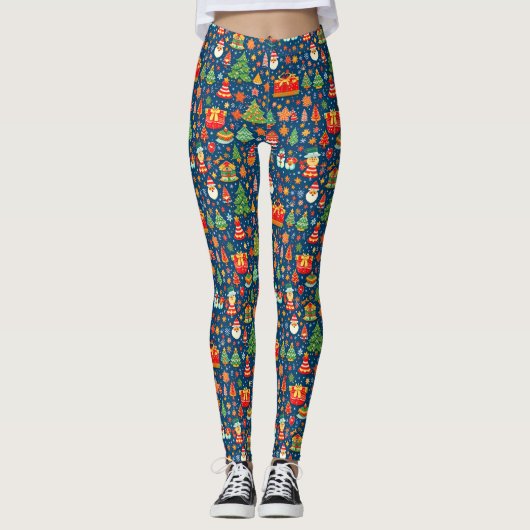 Leggings de Noël (Devant)