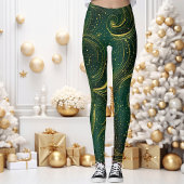 Leggings de Noël à motif festif