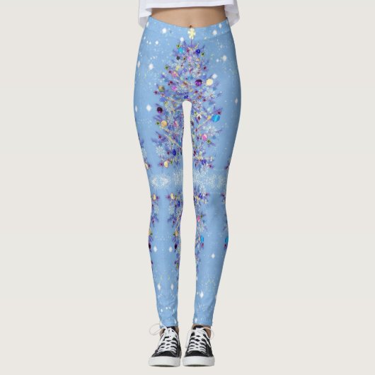 Leggings de Noël Arbre de Noël (Devant)