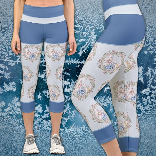 Leggings de Noël de l'ours polaire