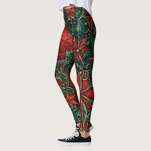 Leggings de Noël gothique (Gauche)
