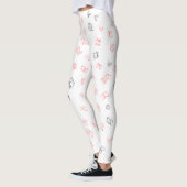 Leggings de Noël imprimés partout (Gauche)