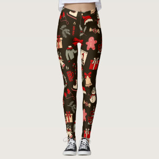 Leggings de Noël imprimés partout