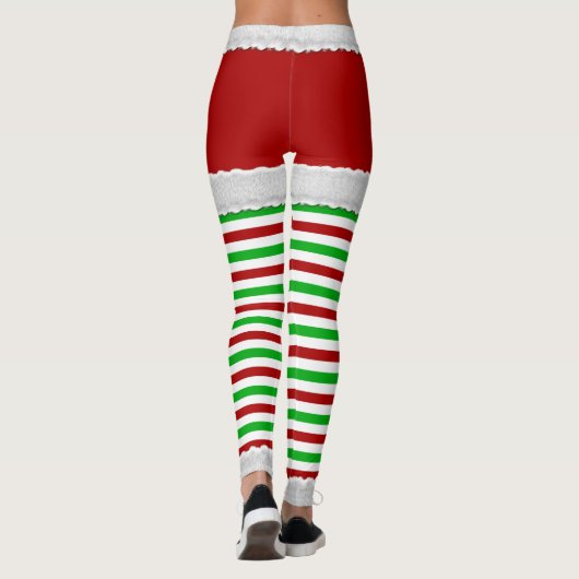 Leggings de Noël Mistletoe (Dos)