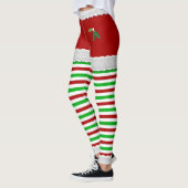 Leggings de Noël Mistletoe (Gauche)
