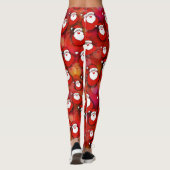 Leggings de Noël Père Noël (Dos)