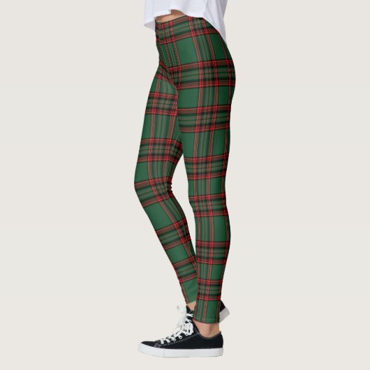 leggings de Noël plaid (Gauche)