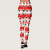 Leggings de Noël pour Pug (Dos)